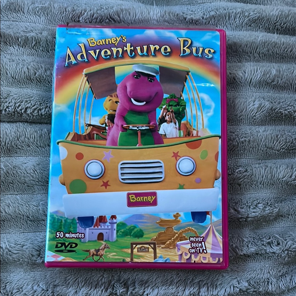 Barneys New York's Adventure Bus DVD - Colorful Kids Toy